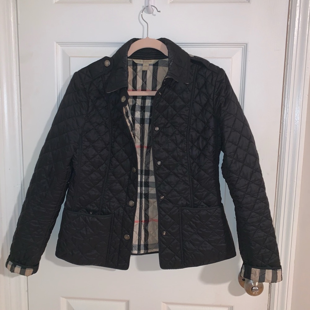Burberry  Brit Kencott Quilted Jacket black size s